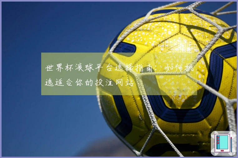 世界杯滚球平台选择指南：如何挑选适合你的投注网站
