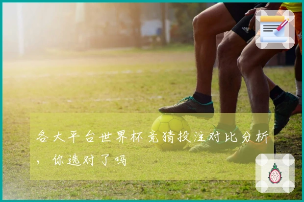 各大平台世界杯竞猜投注对比分析，你选对了吗